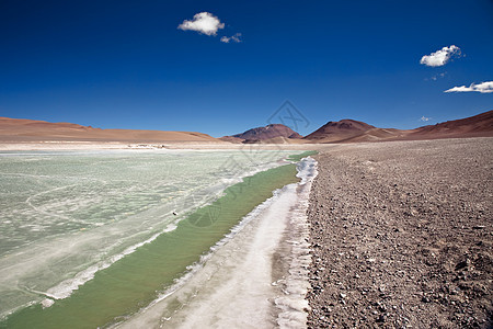 智利阿塔卡马沙漠钻石环礁湖沙漠干旱自由山脉风景爬坡高原地质学孤独气候图片