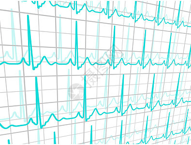 EPS 8心脏心血管病诊断科学药品健康心电图医院蓝色脉冲疾病医疗图片