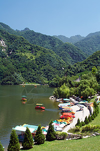 中国西安Cuihua山湖图片