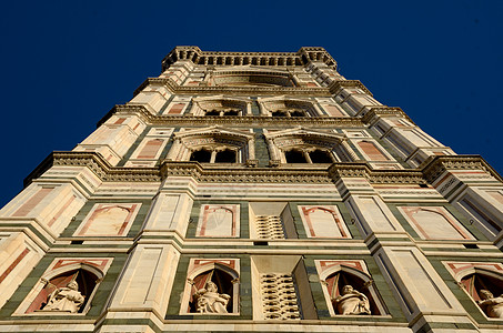 佛罗伦萨和吉奥托的钟楼走廊旅行大教堂地标纪念碑图片