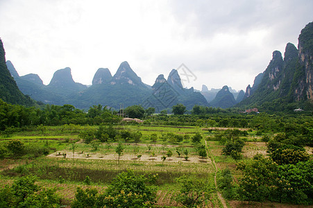 中国美丽的山地风景中国图片