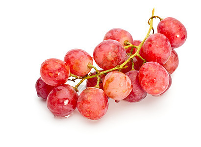 一堆红葡萄藤蔓果汁照片红色水果生物绿色食品食物收成图片