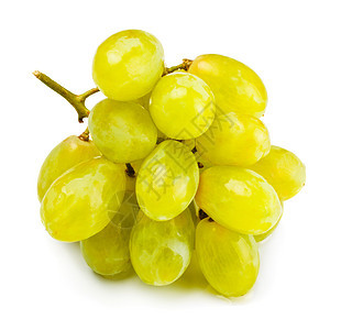 一堆白葡萄藤蔓营养水果食物绿色食品照片果汁收成黄色图片