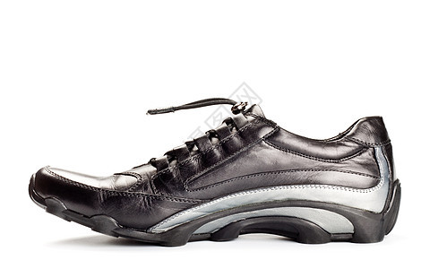 单运动鞋鞋带跑步运动男人皮革衣服远足扣子地面团体图片