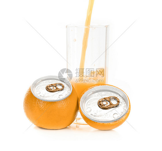 橙汁 铝罐图片