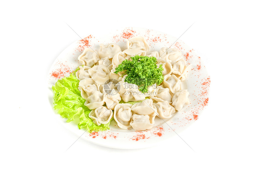 鲜肉餐具食物剪裁水饺厨房盘子糕点餐厅蔬菜文化图片
