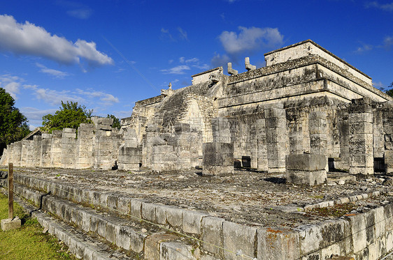 奇琴 Itza文明寺庙废墟旅游历史性热带建筑学游客公园文化图片