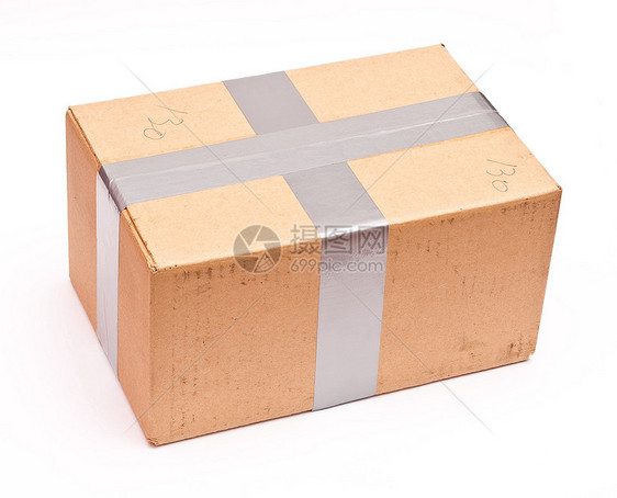 卡通盒纸盒货物运输零售购物仓库贮存船运正方形包装图片