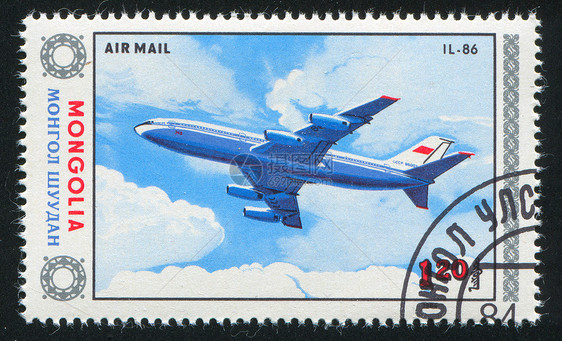飞机古董历史性航空邮票运输集邮引擎邮件车辆邮戳图片