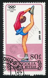 滑板竞争者信封明信片集邮竞赛锦标赛邮资运动女性运动员图片