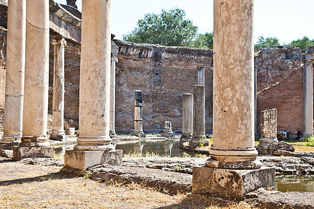 罗马柱纪念碑帝国皇帝别墅风景地标城市旅游论坛反射图片