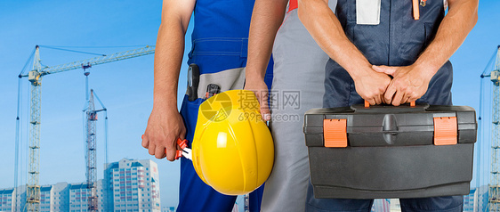 工人男性金属承包商危险盒子乐器工作木工螺丝刀工具图片