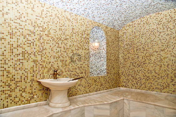 土耳其人洗澡石头金属浴室建筑学温泉淋浴澡堂喷泉桑拿地面图片