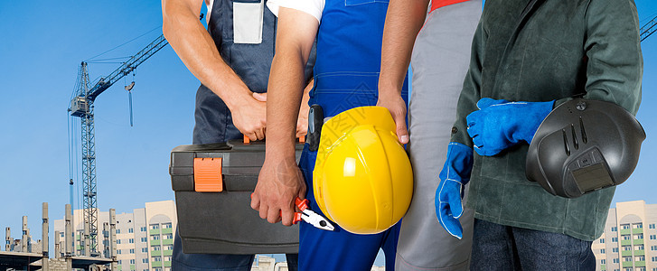 工人男性维修安全焊接乐器起重机职场男人职业手臂图片
