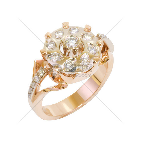 戒指首饰合金礼物反射收藏联盟未婚妻岩石金属钻石图片