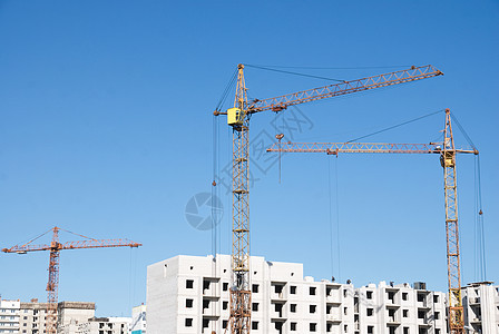 建筑物城市建筑学起重机摩天大楼生长建筑房子窗户住房住宅图片