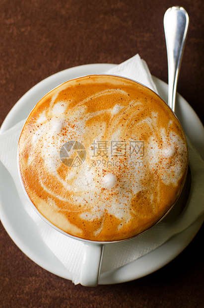 卡布奇诺时间奢华粮食咖啡勺子咖啡馆豆子巧克力酒吧咖啡师早餐图片