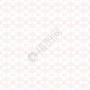 无缝裁缝花类模式白色创造力条纹墙纸绘画粉色装饰叶子插图背景图片