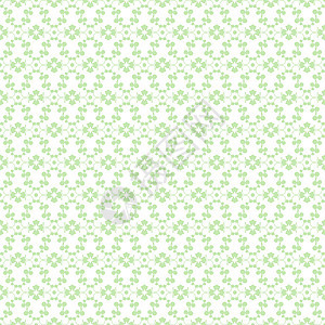 无缝裁缝花类模式插图绘画装饰创造力墙纸条纹白色叶子绿色背景图片