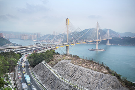 丁九桥天空街道蓝色汽车车辆交通速度运输运动场景图片