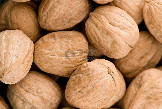 胡桃闭合饮食食物派对季节性坚果味道传统核桃小吃混合物图片