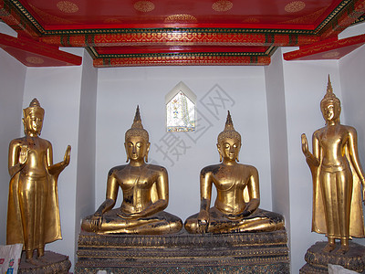 泰国的佛教和神庙艺术寺庙旅行辐射雕塑宗教金子文化星星佛教徒天空图片