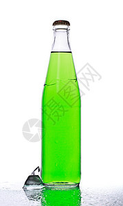苏打瓶液体不倒翁玻璃立方体瓶子口渴流行音乐气泡饮料冰镇图片