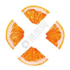 柑橘碎石黄色圆形热带白色食物早餐红色柠檬橙子果汁图片