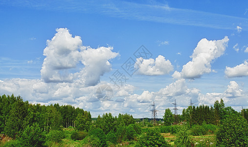 农村夏季景观地平线衬套城市场景车道照片孤独天空灌木缠绕图片