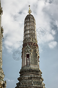 Wat Arun 网寺庙宗教文化地标佛塔假期天空城市吸引力连体图片