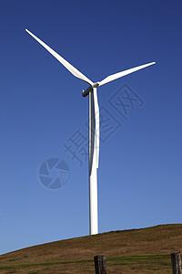 华盛顿州风能 风力涡轮机技术能源物理两极涡轮农田农村夕阳天空车削图片