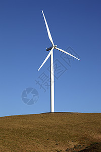 华盛顿州风能 风力涡轮机栅栏场地车削农村天空玻璃纤维山顶定律两极供应图片
