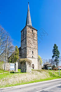 波兰西里西亚斯维耶扎瓦罗马内斯克教堂世界景点旅行外观教会建筑学位置历史历史性建筑图片