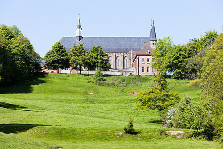 法国北加莱州Cattas修道院世界建筑学历史性历史外观建筑景点旅行教会位置图片
