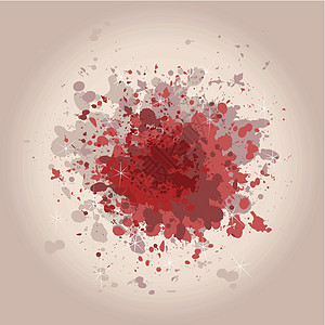 血球曲线墨迹数字化黑色斑点飞溅液体绘画墨水电脑图片