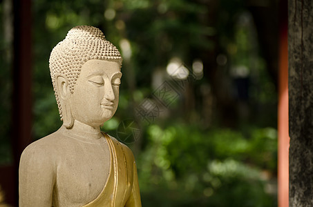 泰国的buddha雕像纪念碑神社精神寺庙雕塑旅游金子宗教佛教徒文化图片