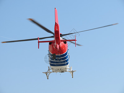直升机推力蓝色菜刀引擎天空转子驱动运输图片
