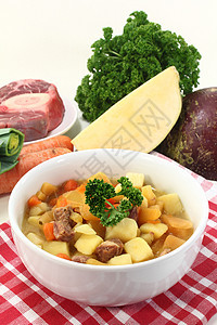 菜炖美食菜汤香菜大头萝卜蔬菜食物土豆烹饪食谱图片