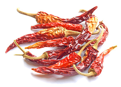 热辣椒红色食物香料胡椒美食照片背景图片