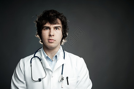 青年专业人员医院工人医生白色职业外套诊所愿望医疗男人图片