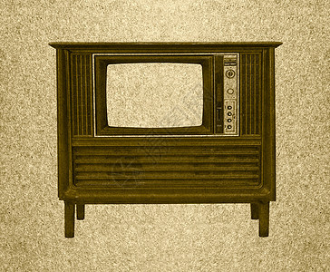 重要电视剪裁木头技术屏幕信号天线噪音射线管播送展示图片
