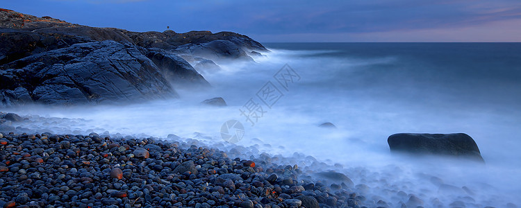 莫埃伦 挪威岩石薄雾海岸石头风景天空海洋峡湾波浪太阳图片