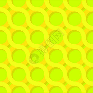矢量黄色和绿色模式图片