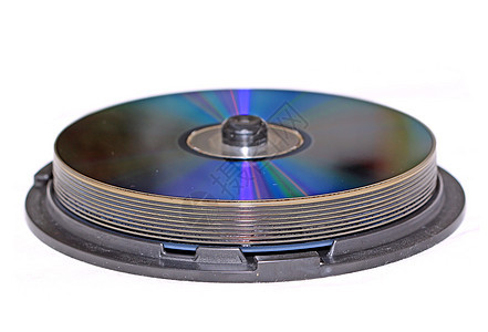 DVD 磁盘休息编程记忆白色软件歌曲塑料光盘空白贮存背景图片