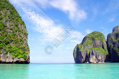 海和海热带天空风景异国太阳爬坡海浪海岸海景情调图片