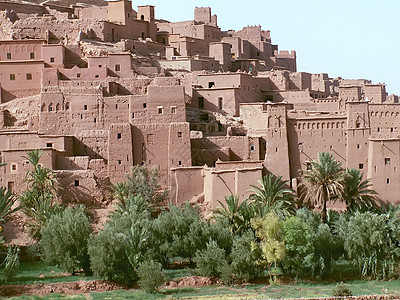 摩洛哥村堡垒城堡建筑学旅游旅行村庄图片