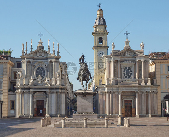 圣克里斯蒂娜和圣卡罗教堂大教堂风格建筑学信仰电子主场教堂教会宗教广场图片