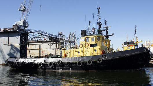 拖船油船力量门户网站进口渠道导航商品工人送货港口图片