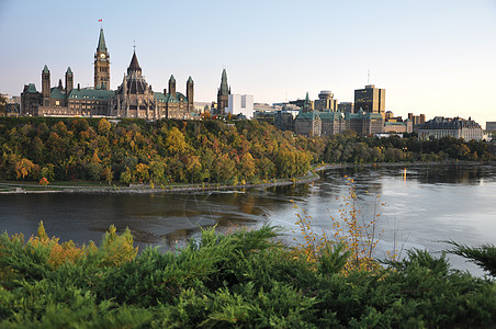 渥太华议会山图片