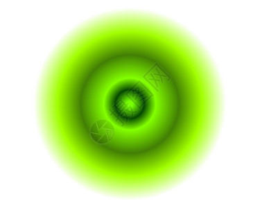螺旋电线海浪卷曲圆圈涡流旋转绿色漩涡拱形图片